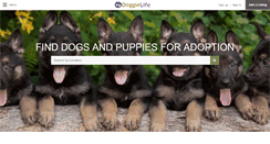 Desktop Screenshot of doggielife.com